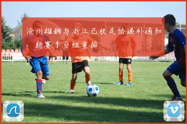 沧州雄狮与浙江已收足协递补通知，新赛季分组重排