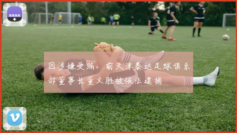 因涉嫌受贿，前天津泰达足球俱乐部董事长董文胜被依法逮捕