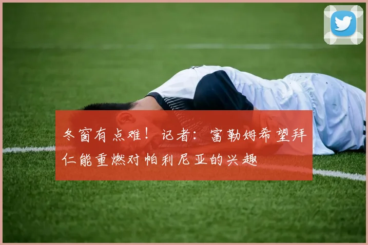 冬窗有点难！记者：富勒姆希望拜仁能重燃对帕利尼亚的兴趣